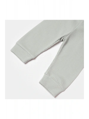 Bibaby Biorganic Waffle Smile Bebek Pantolon 57900 Mint