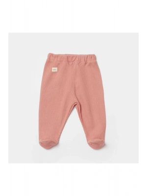 Waffle Smile Patikli Pantolon Redbrown