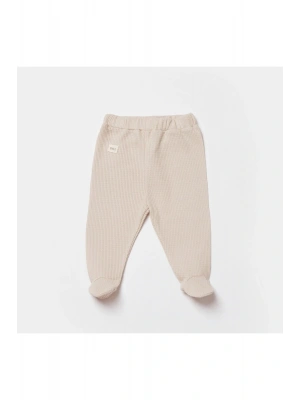 Waffle Smile Patikli Pantolon  Ekru