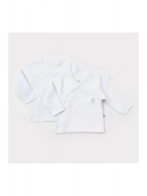 Biorganic Basic Nature İç Dış Bebek Zıbın 73275 Beyaz