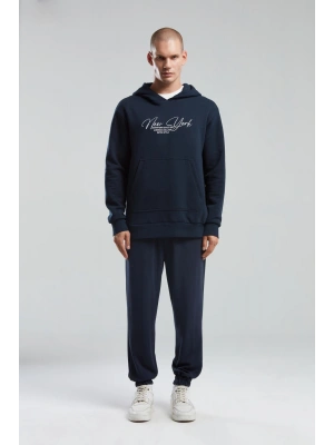 Erkek Lacivert Sweatshirt