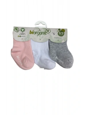Kaymaz Taban 3 lü Bebek Çorabı