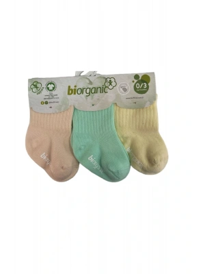 Kaymaz Taban 3 lü Bebek Çorabı