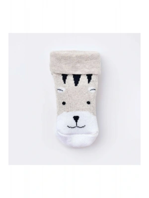 Tiger Havlu Bebek Çorabı 68374