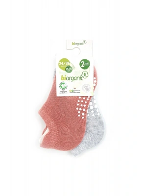 Unisex 2li Kaymaz Çorap 68487