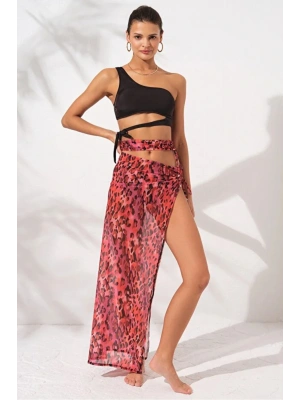 Yırtmaçlı Tül Tek Etek DLX-231807