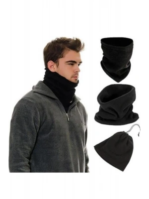 Kostan Aksesuar Unisex Polar Boyunluk +bere