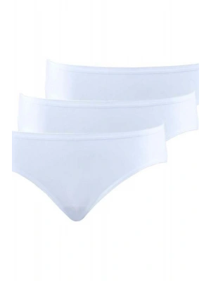 Kadın Slip Külot 3lü Paket Essential 1575 Beyaz