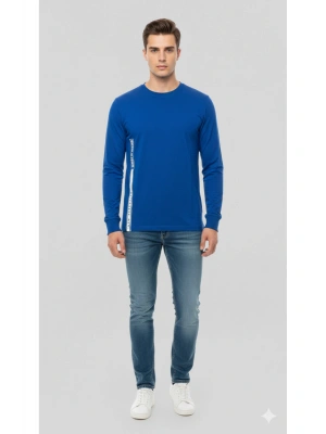 Mavi Erkek Uzun Kollu Tshirt