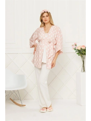 Pudra 3lü Pijama Takım 21aqu0021541