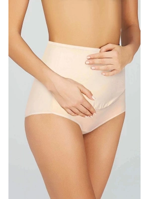 Basic Düz Hamile Külot Ten (2 PAKET)