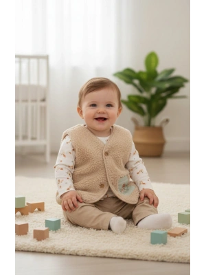 Happy Kampçı Bebek Yelek DLX-61507