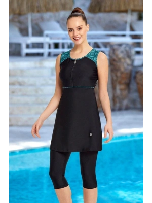 Maresiva Kolsuz Taytlı Mayo Siyah