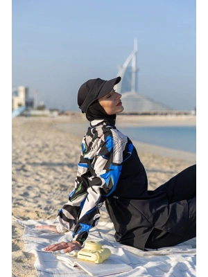 Lian Kıl Biye Detaylı Garson Tesettür Mayo DLX-25289