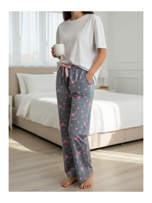 Liparis Kadın Vıscon Tek Alt Pijama 5512