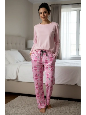 Liparis Kadın Vıscon Tek Alt Pijama 5512