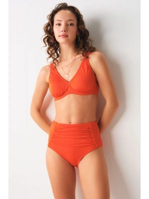 Sasha Balenli Toparlayıcı Bikini Tek Üst Tarçın 239107