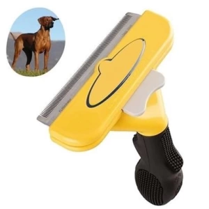 ANTIKBEDESTEN® Kedi ve Köpekler İçin Kısa Tüylü Köpek Tarağı Tüy Toplayıcı Tarak Large