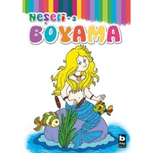 Bilgi Neşeli Boyama 4 + Yaş 3. Kitap