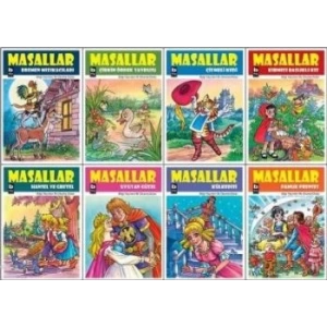 İlk Okuma Dizisi Masallar (8 Kitap)