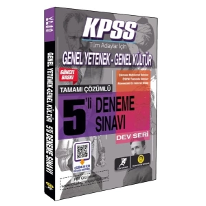Kpss Genel Yetenek- Genel Kültür 5 Çözümlü Deneme