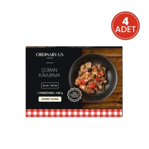 ÇOBAN KAVURMA 4LÜ HAZIR YEMEK