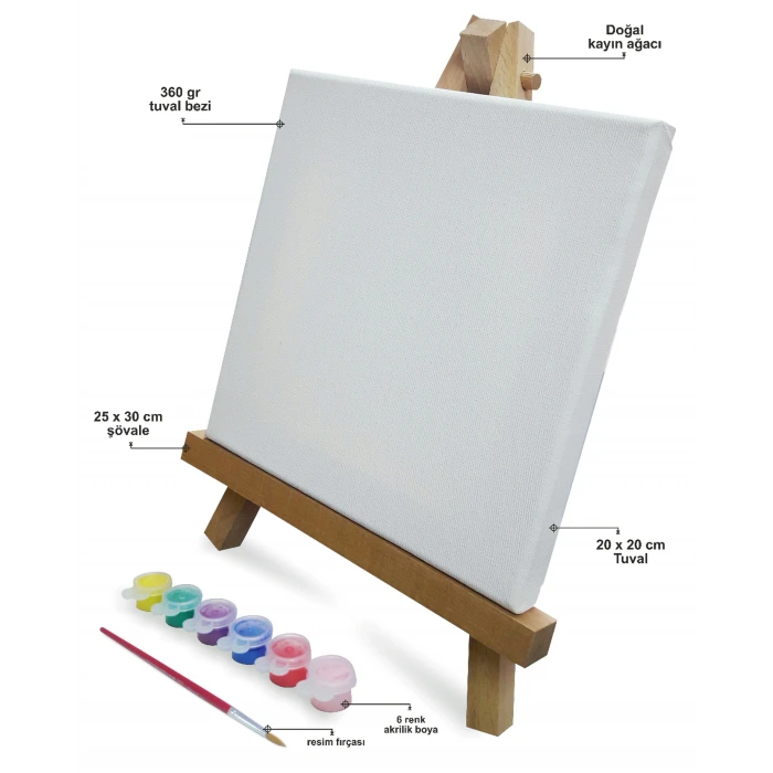 Magic Art Tuval Boyama Seti