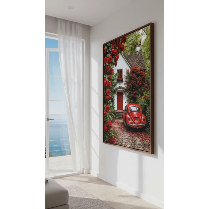 Magic Art Sayılarla Tuval Boyama Gül Bahçesi