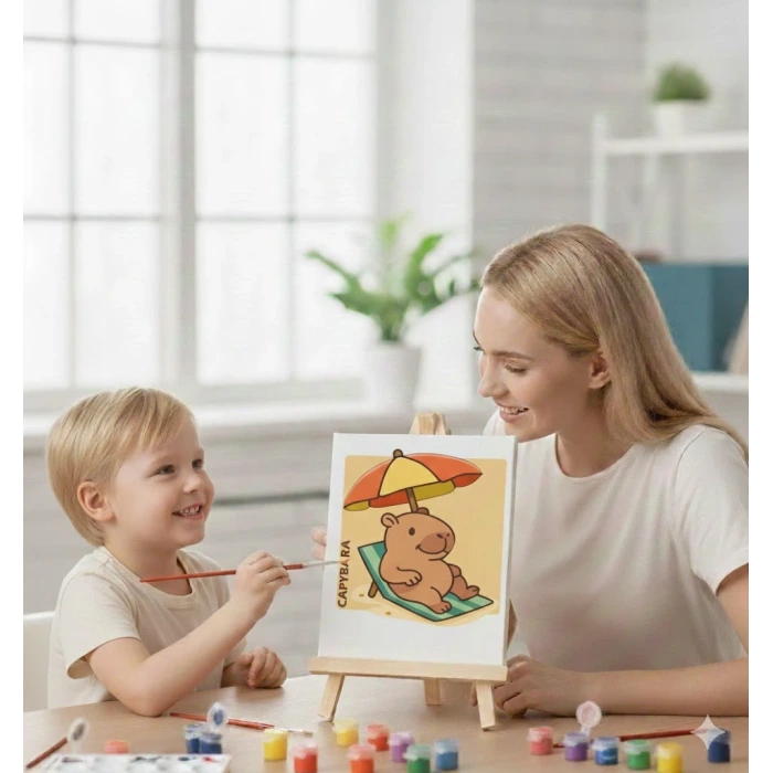 Magic Art 20x20 cm Renklerle Boyama Seti