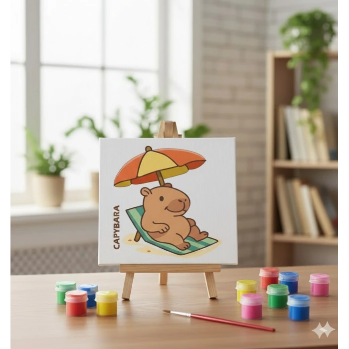 Magic Art 20x20 cm Renklerle Boyama Seti