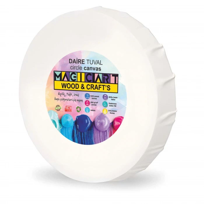 Magic Art DAT15 Daire Tuval 15 cm