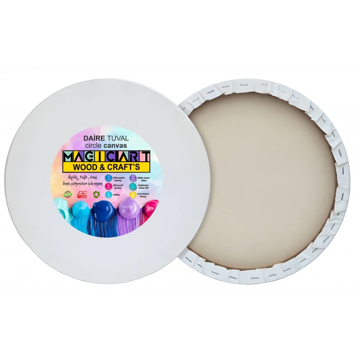 Magic Art DAT25 Daire Tuval 25 cm