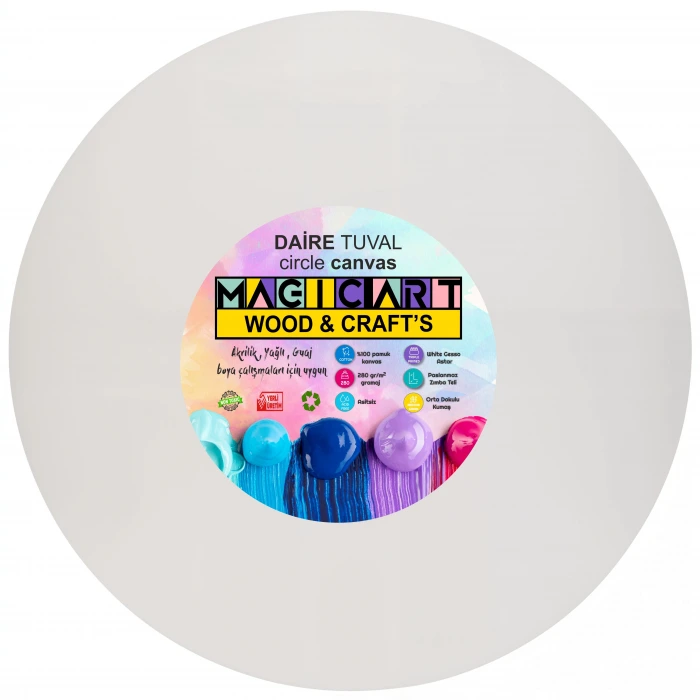Magic Art DAT60 Daire Tuval 60 cm