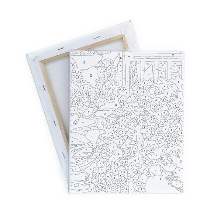 Magic Art Sayılarla Tuval Boyama Gül Bahçesi