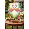 Magic Art 30 x 40 cm Mandala Tuval Seti Flamingo