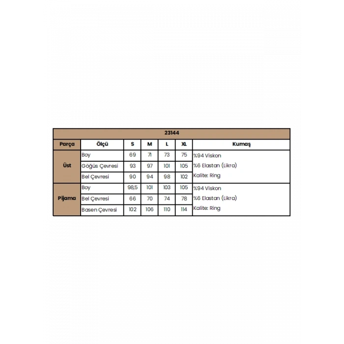 Arias Closet Çiçek ve Yaprak Desenli Önü Düğmeli Pijama Takımı