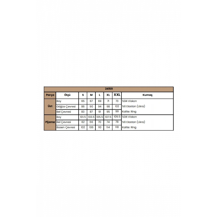 Arias Closet Uzun Kollu ve Dantelli Pijama Takımı