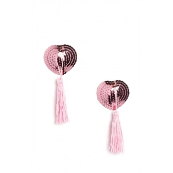 Aria s Closet Pembe Püsküllü Fantezi Göğüs Ucu Kapatıcı