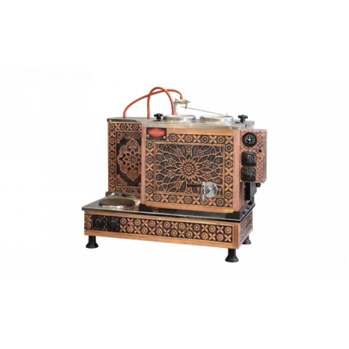 2Lİ BAKIR ELEKTRİKLİ PLEYTLİ (DEMLİKSİZ YAN)