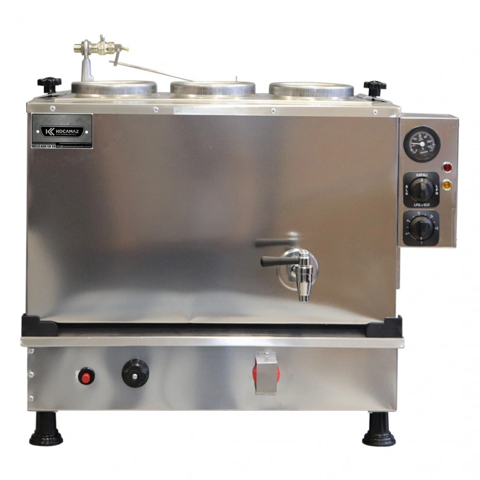 3LÜ İNOX SIFIRA SIFIR DOĞALGAZLI ELEKTRİKLİ