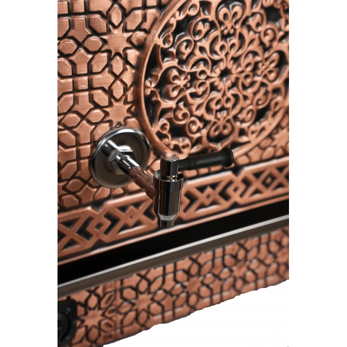 6lı Bakır Elektrikli Pleytli Çay Kazanı