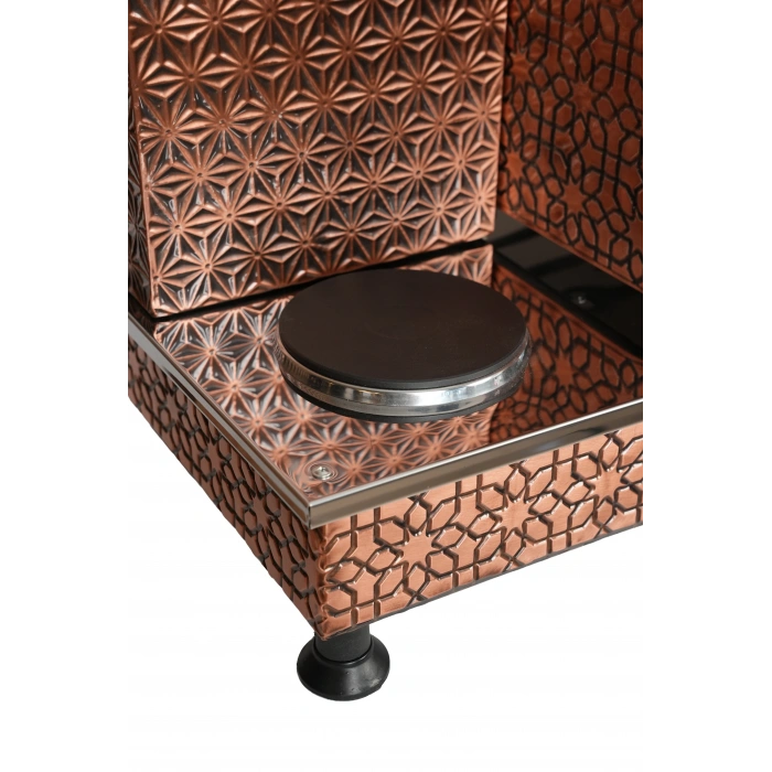 6lı Bakır Elektrikli Pleytli Çay Kazanı