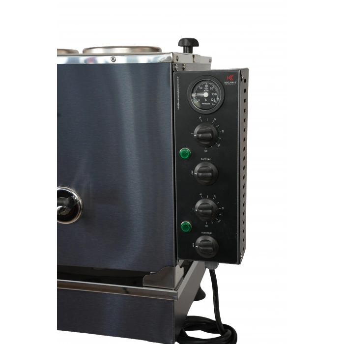 5li Dekoratif İnox Elektrikli Pleytli Çay Kazanı