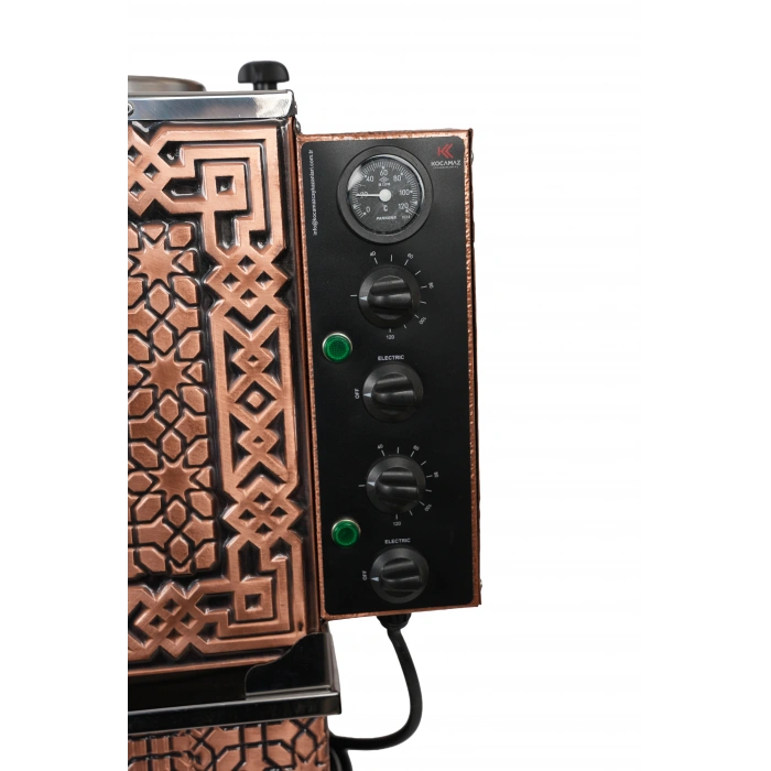 5li Bakır Elektrikli Pleytli Çay Kazanı