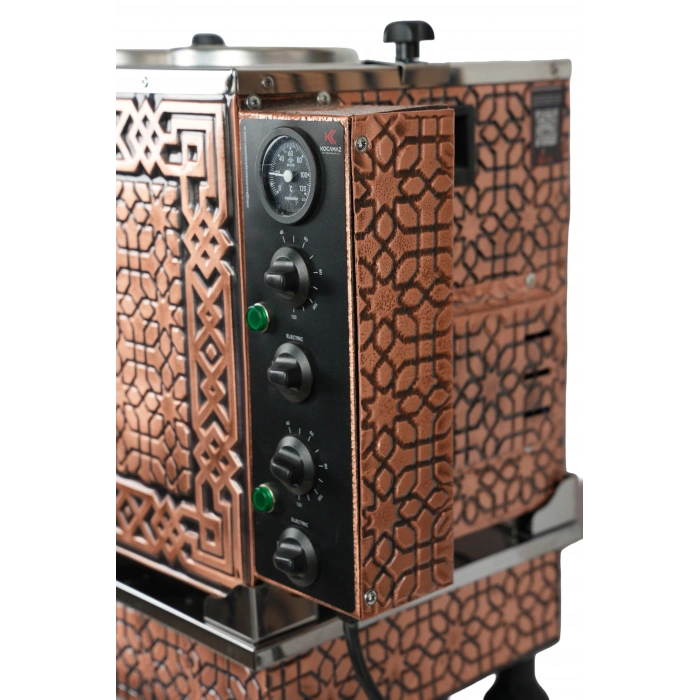 5li Bakır Elektrikli Pleytli Çay Kazanı