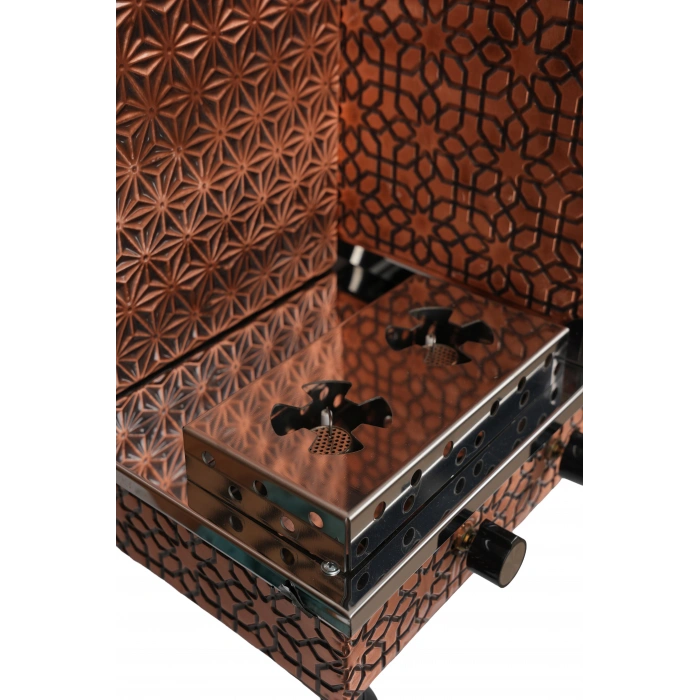 5li Bakır Doğalgaz ve Elektrikli Çay Kazanı