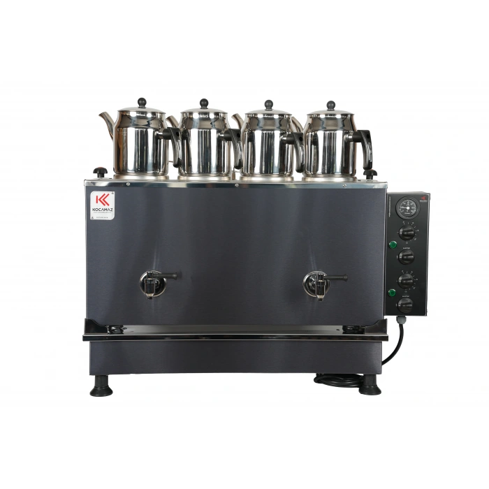 4lü Dekoratif İnox Sıfıra Sıfır Elektrikli Çay Kazanı