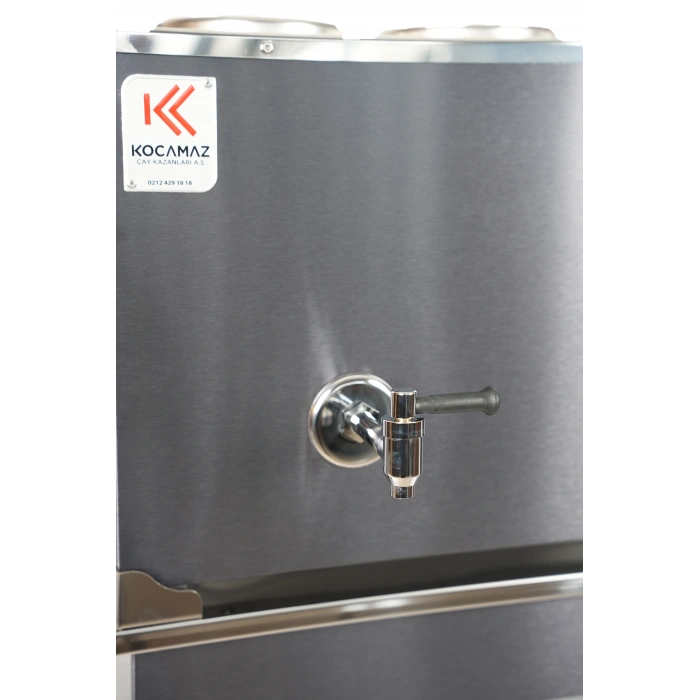 4lü Dekoratif İnox Sıfıra Sıfır Elektrikli Çay Kazanı