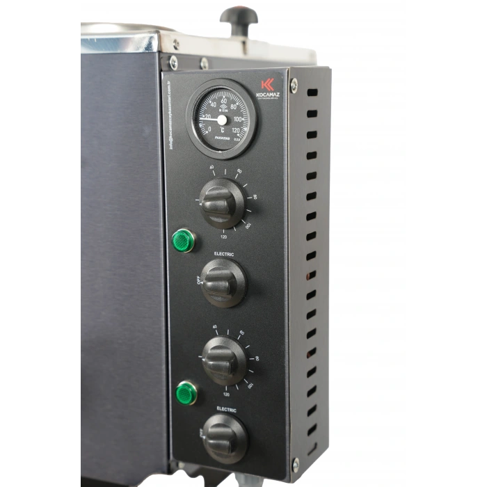 4lü Dekoratif İnox Sıfıra Sıfır Elektrikli Çay Kazanı