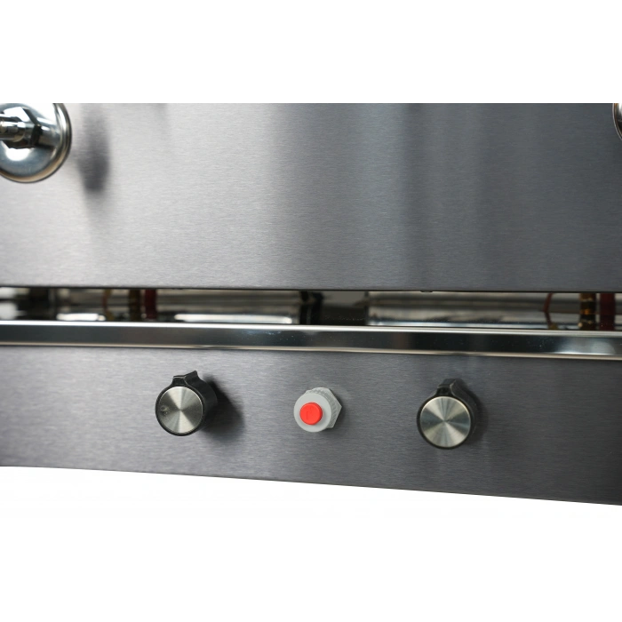 4lü Dekoratif İnox Sıfıra Sıfır Doğalgazlı ve Elektrikli Çay Kazanı